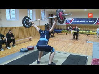 weightlifters are preparing for the russian championship, which will be held in vyborg